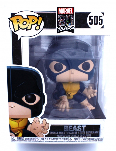 POP! Vinyl Marvel 80 Years Booble-Head Figur Nr. 505: Beast von Funko